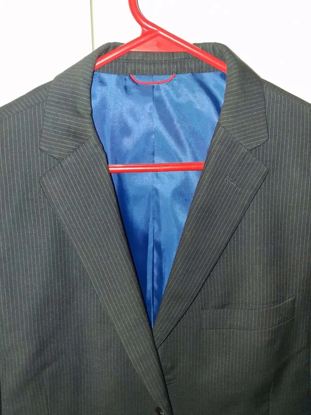 Billy London Men's Two-Piece Striped Suit